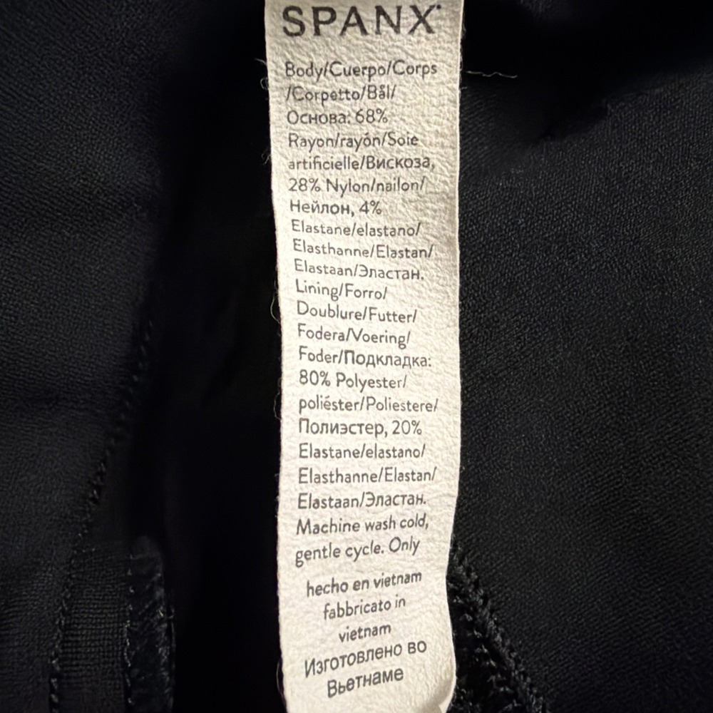 SPANX Perfect Pant Ankle Back Pockets Ponte Pants Trousers Womens Size 1X 20202R - Picture 7 of 11